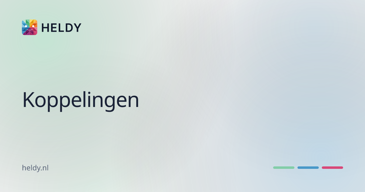 Koppelingen - VECOZO, Zorgmail, ZorgDomein | Heldy